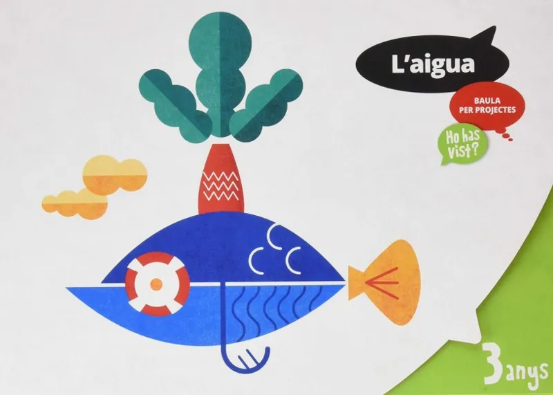 Carpeta de l'alumne L'aigua 3 anys - Ho has vist? - Infantil