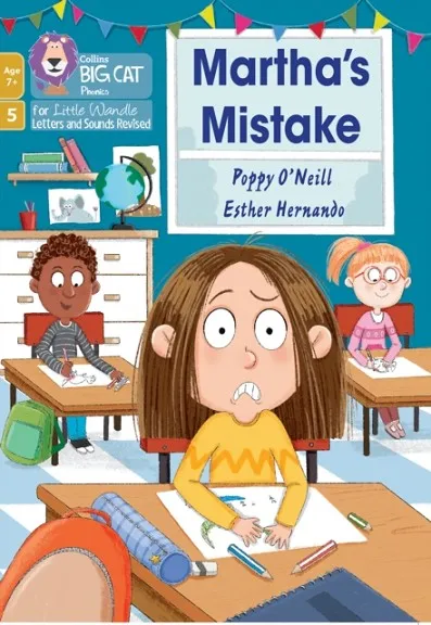 MARTHA'S MISTAKE (PHASE 5 SET 4)-FICTION-7+ READERS