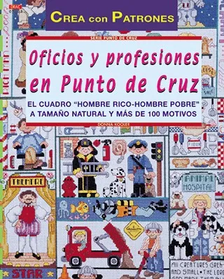 Serie Punto de Cruz nº 3. OFICIOS Y PROFESIONES EN PUNTO DE CRUZ