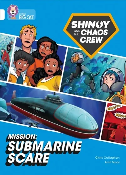 SHINOY AND THE CHAOS CREW - MISSION: SUBMARINE SCARE (GRAPHIC NOVEL) -FICTION-WHITE - BAND 10