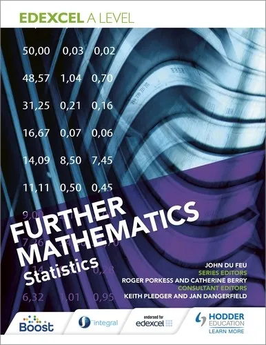 EDEXCEL A LEVEL FURTHER MATHEMATICS STATISTICS-DIGITAL