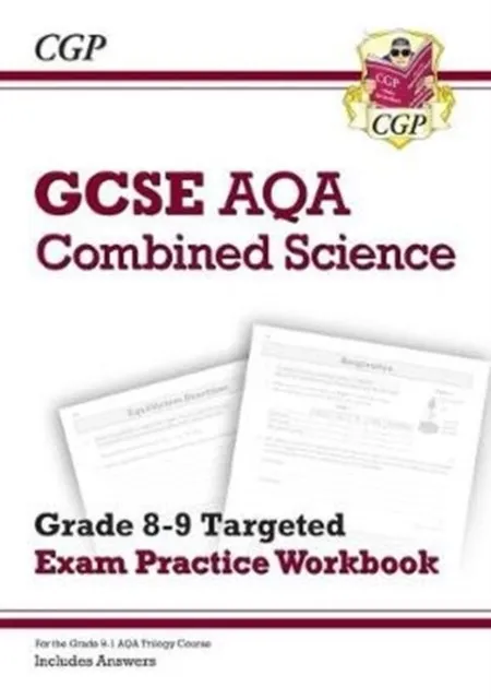 New GCSE Combined Science AQA Grade 8-9 Targeted Exam Practice Workbook (includes answers)