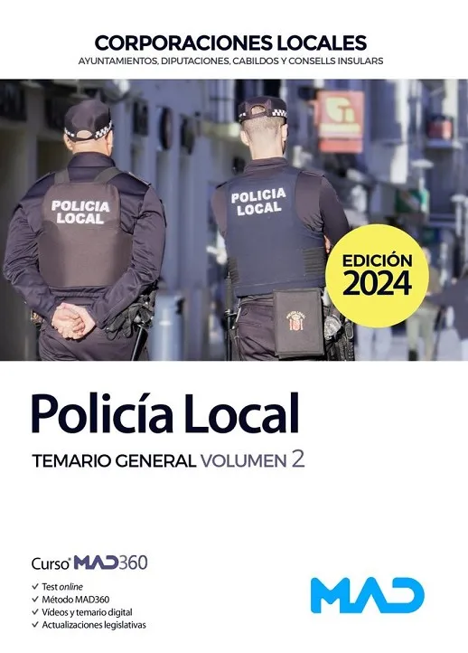 POLICIA LOCAL TEMARIO GENERAL VOLUMEN 2