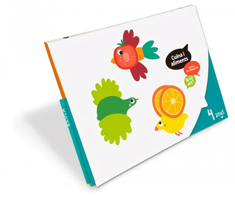 Carpeta de l'alumne Cuina i aliments 4 anys - Ho has vist? - Infantil
