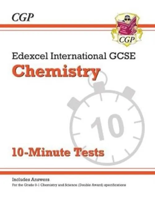 GCSE CHENISTRY EDEXCEL INTERNATIONAL 10 MINUTE TESTS + KEY