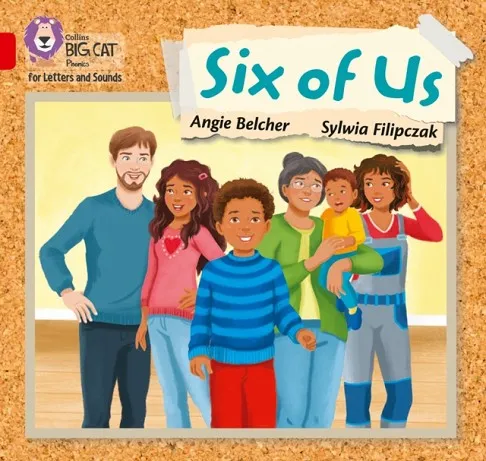 SIX OF US (SET 3) -NON-FICTION-RED - BAND 2A