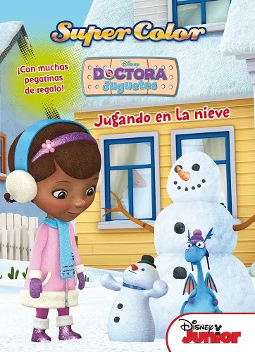 Dra. Juguetes. Supercolor. Jugando en la nieve