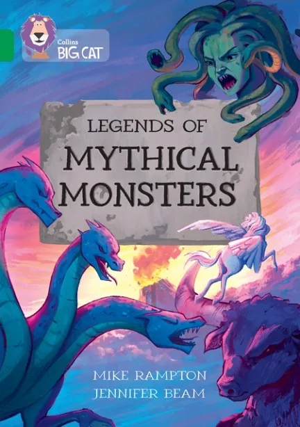 LEGENDS OF MYTHICAL MONSTERS-NON-FICTION-EMERALD - BAND 15