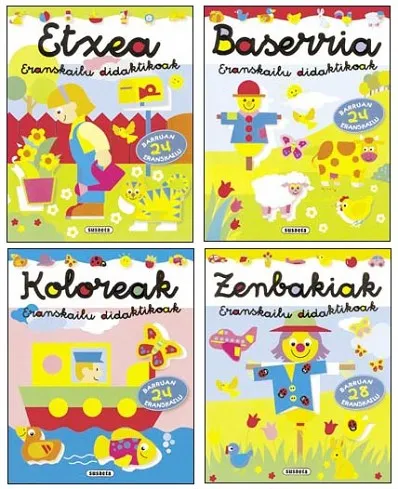 Eranskailu didaktikoak (4 titulu)