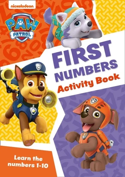 PAW PATROL FIRST NUMBERS ACTIVITY BOOK