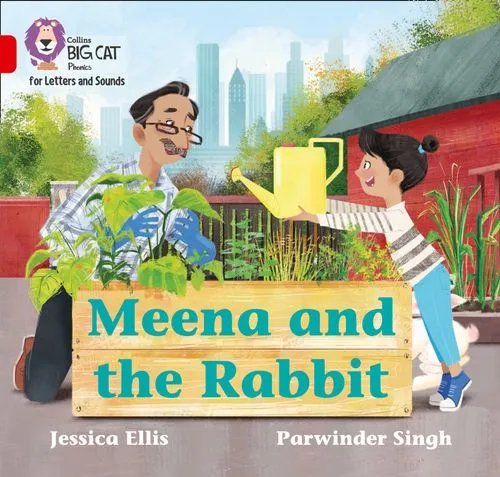 MEENA AND THE RABBIT (SET 5) -FICTION-RED - BAND 2B