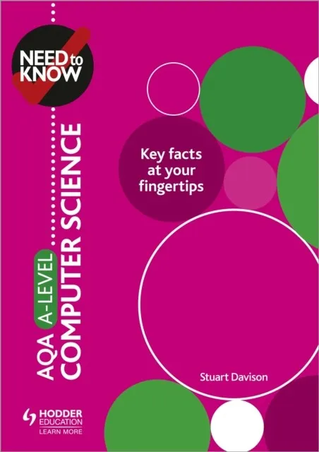 NEED TO KNOW: AQA A-LEVEL COMPUTER SCIENCE
