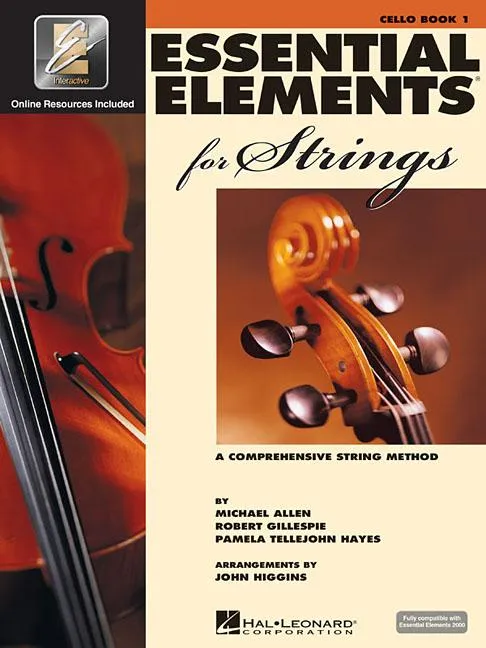 ESSENTIAL ELEMENTS FOR STRINGS CELLO - BOOK 1 WITH EEI BOOK/ONLINE MEDIA (ESSENTIAL ELEMENTS FOR STRINGS #01)