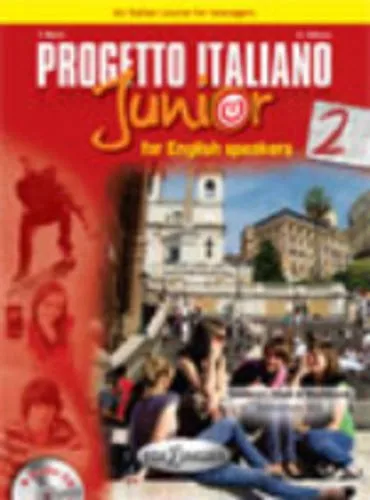 PROGETTO ITALIANO JUNIOR 2 FOR ENGLISH SPEAKERS
LIBRO + AUDIO + VIDEO - PP. 172