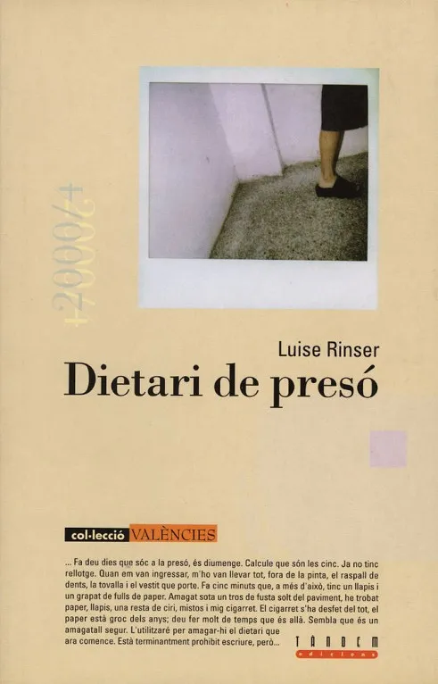 DIETARI DE PRESÓ