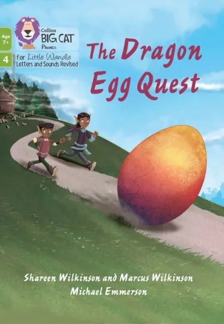 THE DRAGON EGG QUEST (PHASE 4 SET 1)-FICTION-7+ READERS