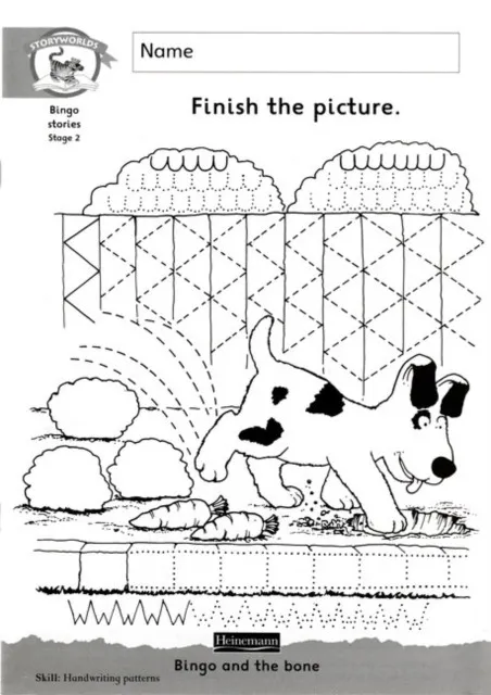 STORYWORLDS RECEPTION/P1 STAGE 2, ANIMAL WORLD, WORKBOOK (8 PACK)