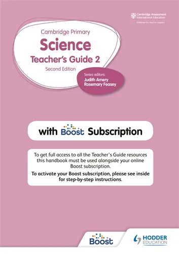 CAMBRIDGE PRIMARY SCIENCE TEACHER'S GUIDE STAGE 2 WITH BOOST SUBSCRIPTION
