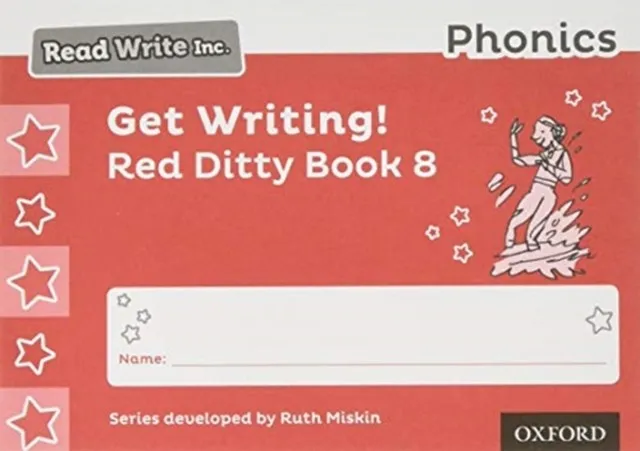 GET WRITING RED DITTY BOOK 8