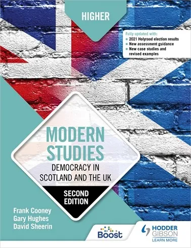 HIGHER MODERN STUDIES: DEMOCRACY IN SCOTLAND AND THE UK: SECOND EDITION-DIGITAL