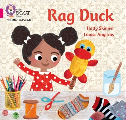RAG DUCK (SET 4)-NON-FICTION-PINK - BAND 1B