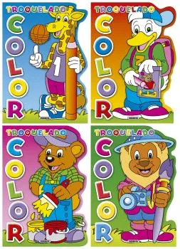 Troquelado color (4 títulos)