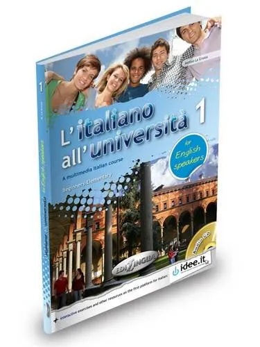 L'ITALIANO ALL'UNIVERSITÀ 1 FOR ENGLISH SPEAKERS + AUDIO - PP. 260