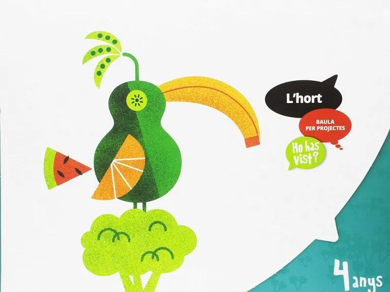 Carpeta de l'alumne L'hort 4 anys - Ho has vist? - Infantil