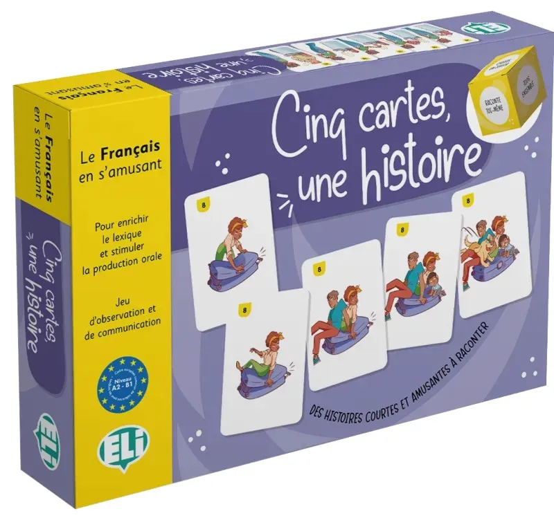 CINQ CARTES, UNE HISTOIRE - A2-B1