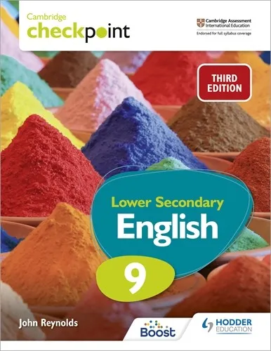 CAMBRIDGE CHECKPOINT LOWER SECONDARY ENGLISH STUDENT'S BOOK 9 THIRD EDITION-DIGITAL
