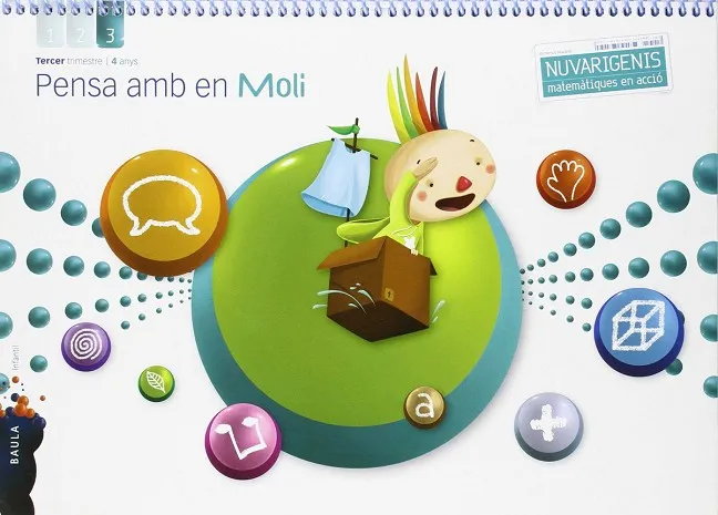 Pensa amb en Moli 4 anys 3r trimestre Nuvarigenis Infantil