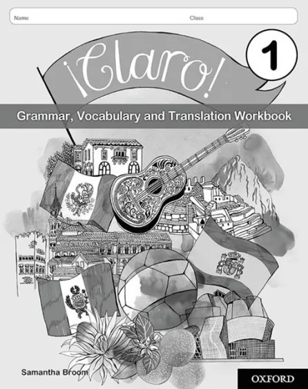 ¡CLARO! 1 GRAMMAR VOCABULARY AND TRANSLATION WORKBOOK (PACK OF 8)