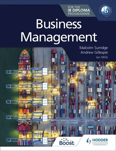 BUSINESS MANAGEMENT FOR THE IB DIPLOMA BOOST EBOOK BOOST UNIT EBOOK DIGITAL