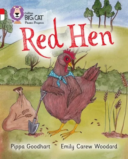 RED HEN-RED A/WHITE