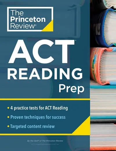 PRINCETON REVIEW ACT READING PREP