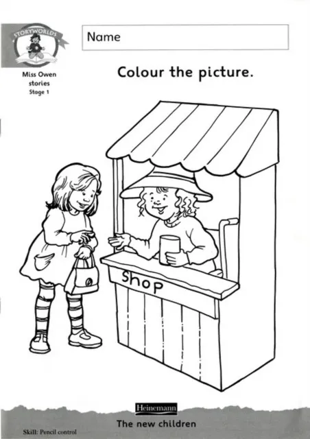 STORYWORLDS RECEPTION/P1 STAGE 1, OUR WORLD, WORKBOOK (8 PACK)