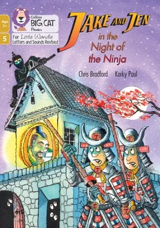JAKE AND JEN IN THE NIGHT OF THE NINJA (PHASE 5 SET 5)-FICTION-7+ READERS