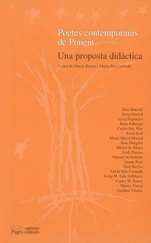 Poetes contemporanis de ponent