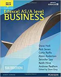 EDEXCEL AS/A LEVEL BUSINESS 5TH EDITION STUDENT BOOK AND ACTIVEBOOK