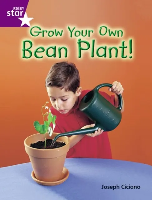 RIGBY STAR GUID YEAR 2 PURPLE LEVEL: GROW YOUR OWN BEAN PLANT (6 PACK) FRAMEWORK †