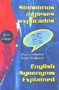 SINONIMOS INGLESES EXPLICATIVOS