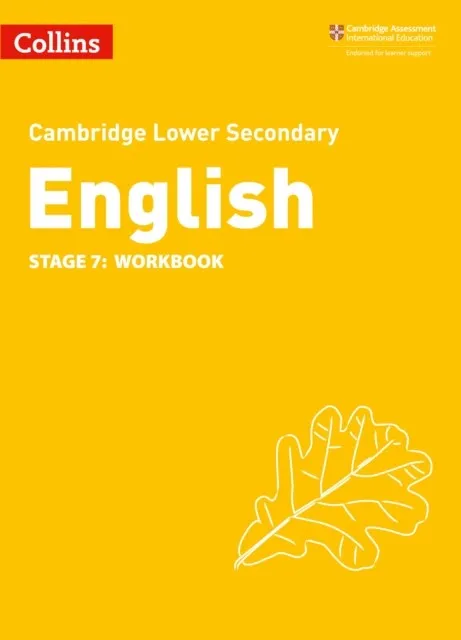 CAMBRIDGE LOWER SECONDARY ENGLISH STAGE 7: WORKBOOK 2ND