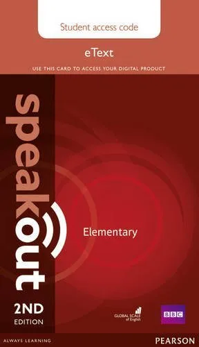 SPEAKOUT ELEMENTARY 2ND EDITION ETEXT ACCESS CARD