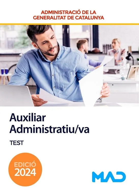 AUXILIAR ADMINISTRATIU / VA - TEST - GENERALITAT DE CATALUÑA