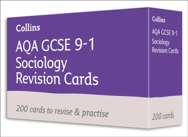 AQA GCSE 9-1 SOCIOLOGY REVISION CARDS