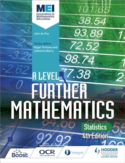 MEI A LEVEL FURTHER MATHEMATICS STATISTICS 4TH EDITION