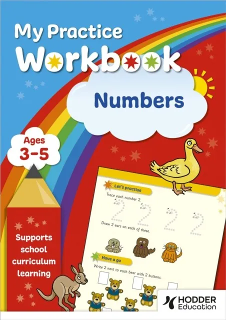 MY PRACTICE WORKBOOK NUMBERS AGES 3-5
