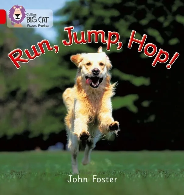 RUN, JUMP, HOP-NON-FICTION-RED - BAND 2A