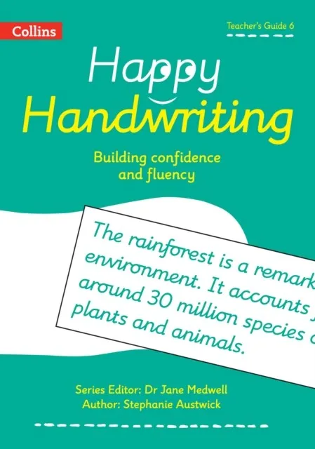 HAPPY HANDWRITING — TEACHER'S GUIDE 6
