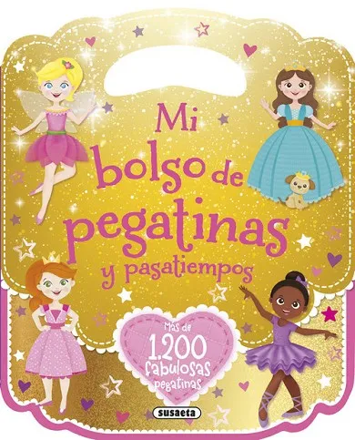 Mi bolso de pegatinas y pasatiempos